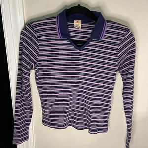 Vintage American Eagle Polo Long sleeve Top